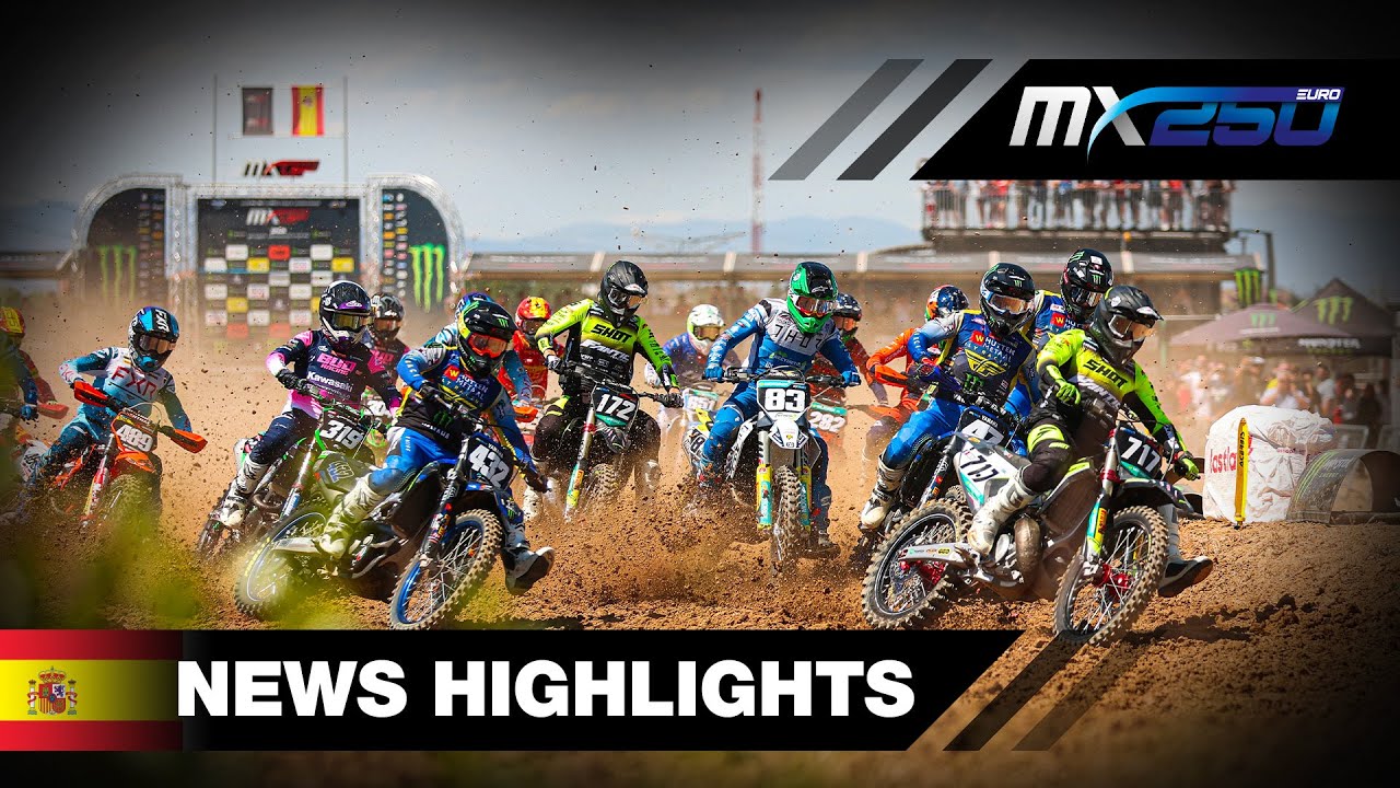 News Highlights EMX250 MXGP of Spain 2023 #MXGP #Motocross