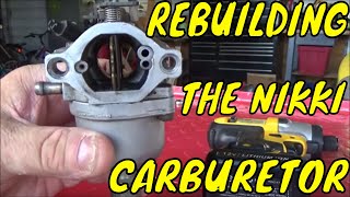 PROPER REBUILDING OF THE NIKKI '6' STYLE CARBURETOR FOUND ON MOST NEWER BRIGGS AND STRATTON ENGINES