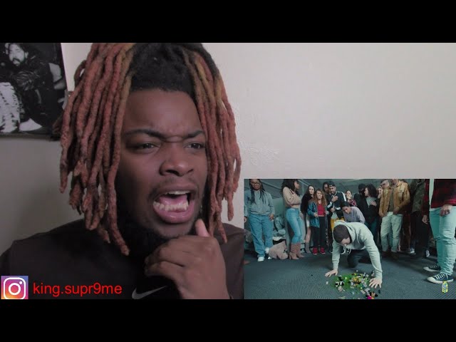 FIRST TIME HEARING Eminem - Godzilla ft. Juice WRLD (Directed by Cole Bennett) (REACTION) class=