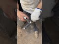 Spraying varnish on the knife handle to make the handle look newer and more dashing #knife