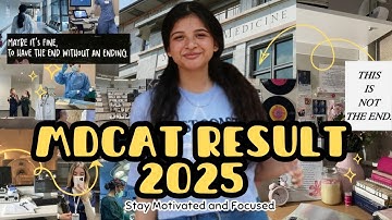MDCAT result 2025🥹🙏 || Do not lose hope🫶✨️