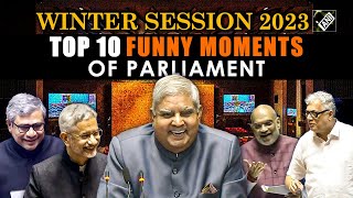 Compilation of top 10 funny, dramatic moments of the Parliament this Winter Session