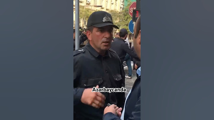 Xarici və bizim polisin fərqi! Bizim Polisə heç kim çatmaz! O biri polislər gəlib bizdən öyrənsin!