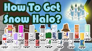 How to get SNOW HALO and ALL 16 Snow Markers in Find The Markers Roblox 2023!