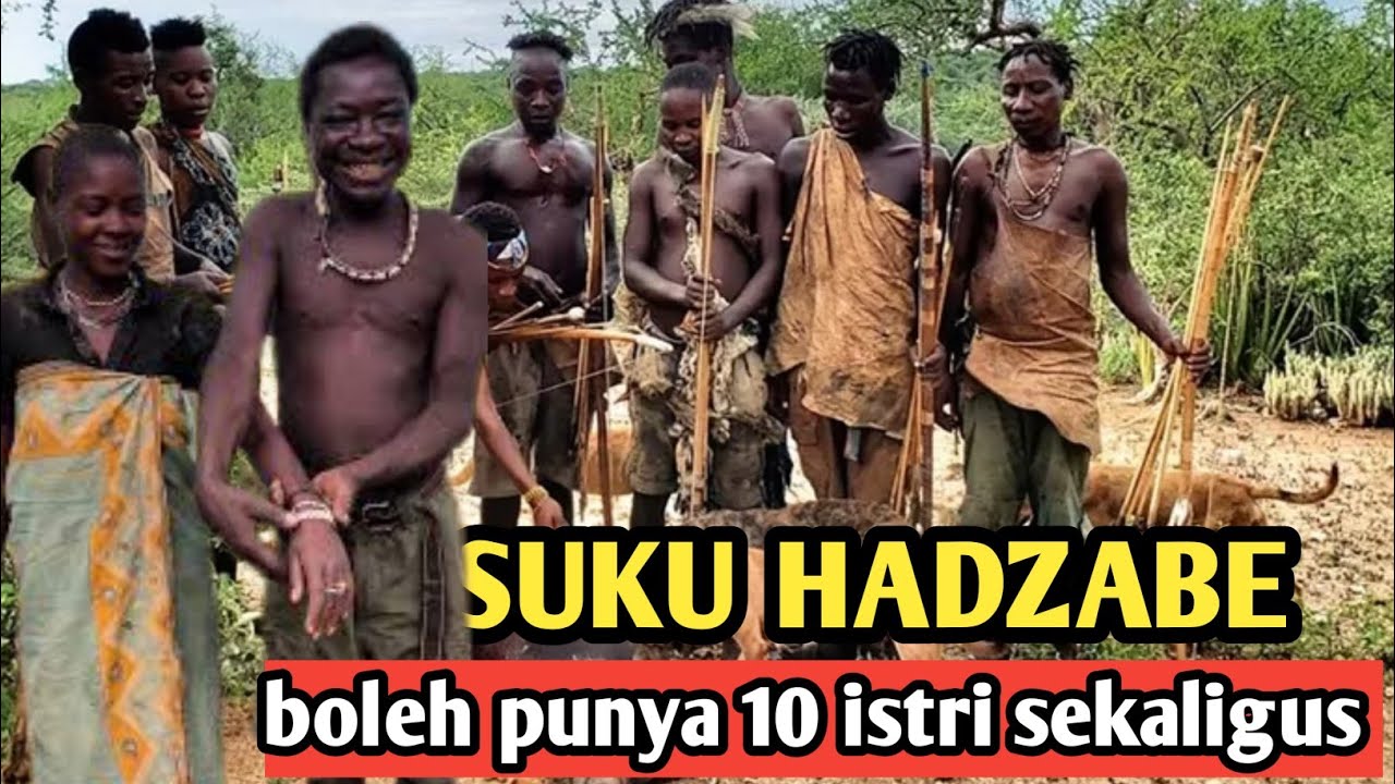 HADZABE‼️ PEMBURU LIAR PEMAKAN DAGING MONYET MENTAH, BEBAS POLIGAMI SEMAUNYA