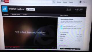 Xbox 360 Internet Explorer with Flash/Silverlight Player
