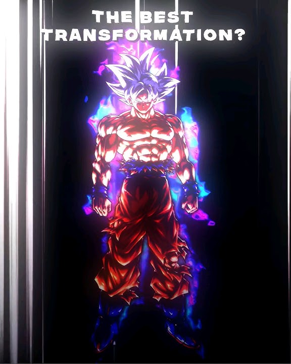 The Best DragonBall Transformation🔥🔥 [Goku Edit / Vegeta Edit]