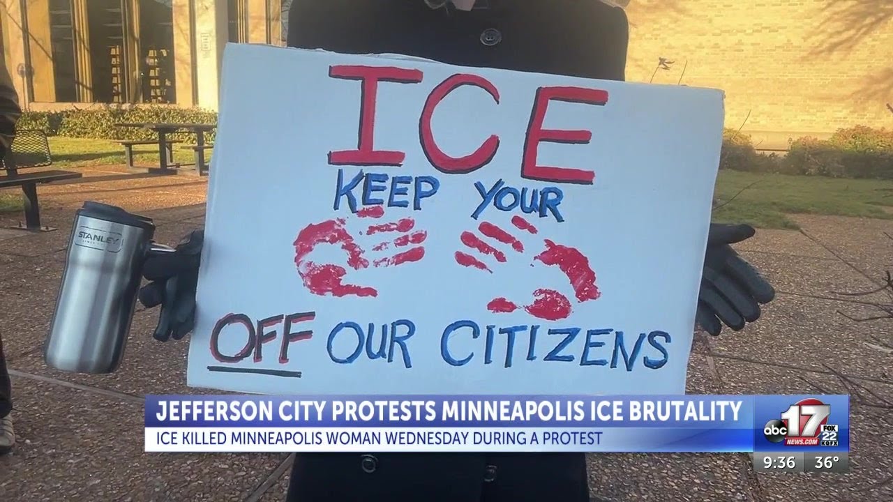 Jefferson City protests ICE killing of Minneapolis woman