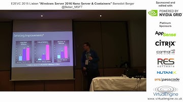 Windows Server  Nano Server and Containers with Benedict Berger