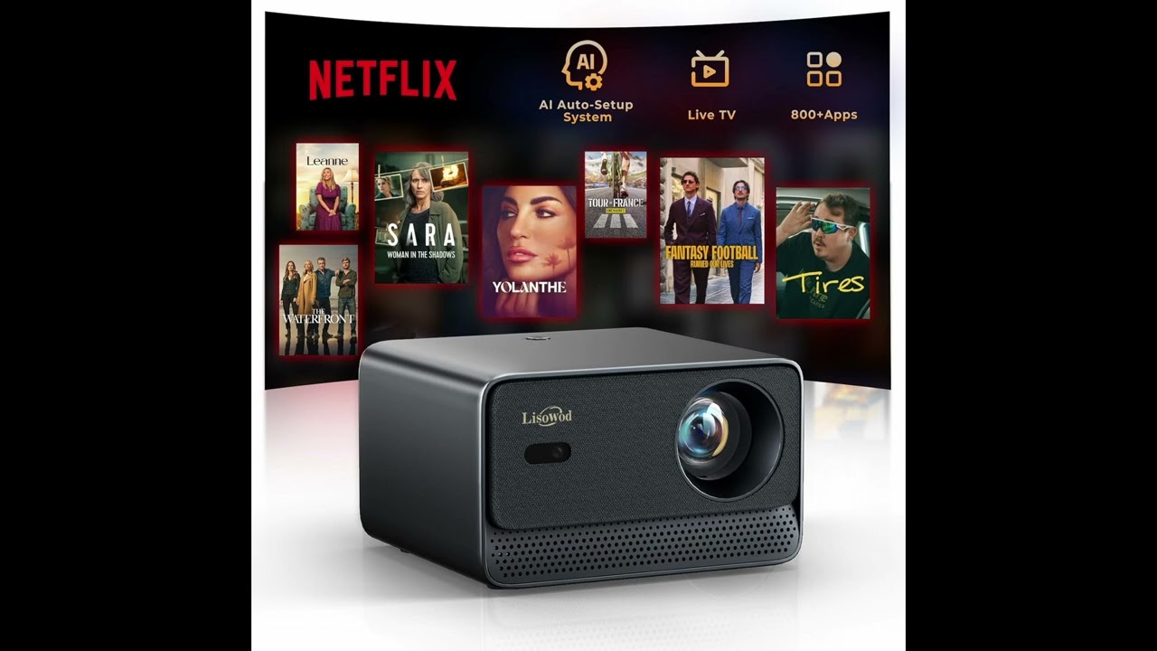 This Mini 4K Projector Replaces Your Smart TV! 🔥 Lisowod L03Pro