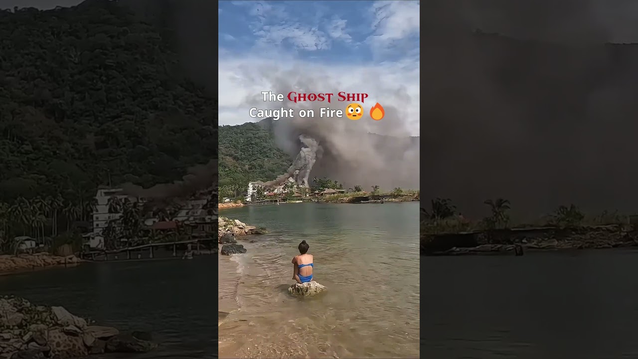 The Ghost Ship Caught on Fire