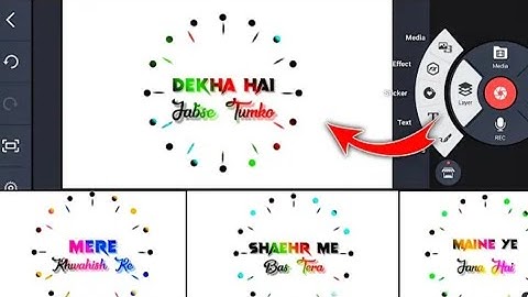 HOW TO MAKE WHITE SCREEN LYRICS STATUS VIDEO EDITING IN KINEMASTER | STATUS EDITING | SACHIN EDITZ |