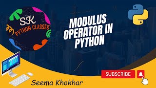 Modulus operator in python#modulus operator in python