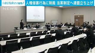 海外での人権侵害に制裁を　法制定めざす超党派議連(2021年4月6日)