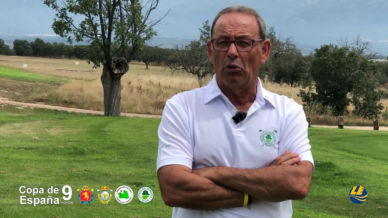 2018 Copa de España de 9 hoyos - Rafael Vadillo, Presidente Federación Extremeña de Golf