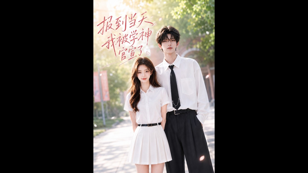 【一口气看完】《报到当天，我被学神官宣了》#短剧 #AI短剧 #逆袭 #drama #爽剧 #鲨鱼先生
