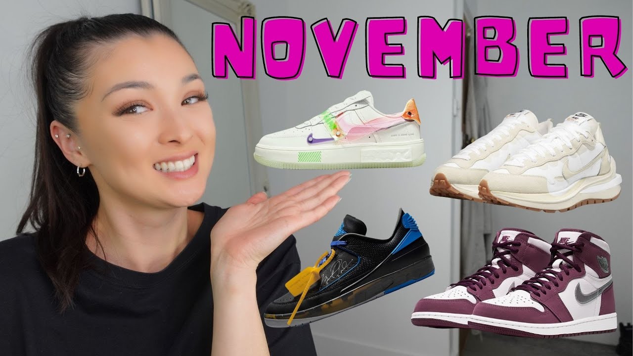 november sneaker drops