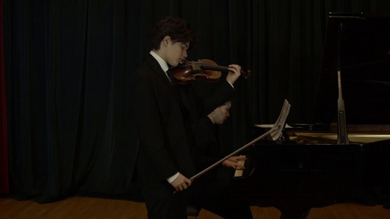 Samuel Barber Violin Concerto, Op. 14 Allegro Moderato. Dylan Hamme