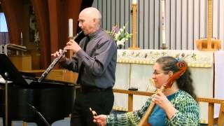 Video thumbnail of "Partita No. 5 in E minor; Andante, Vivace, Siciliana, Presto - G. P. Telemann"