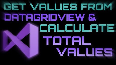 How to get values from DataGridView using Vb.net (Part-2)  | Visual Studio 2019
