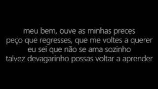 Salvador Sobral - Amar Pelos Dois (LETRA/LYRICS)