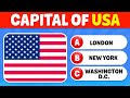 Can You Pass These 50 Capital Cities Test? 🏛️ Ultimate World Capitals Quiz Trivia 🌍 - Knowlio