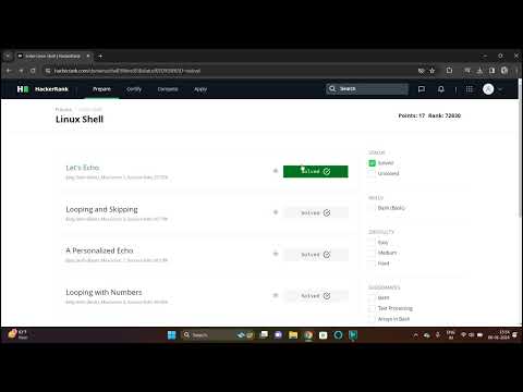 Let's Echo | Linux Shell | Hackerrank | Bash (Basic) | Easy | Print A Simple Message