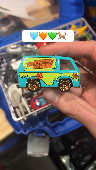 COOL HOT WHEELS SCOOBY DOO MYSTERY MACHINE! #scoobydoo #dog #hotwheels #mysterymachine #shorts