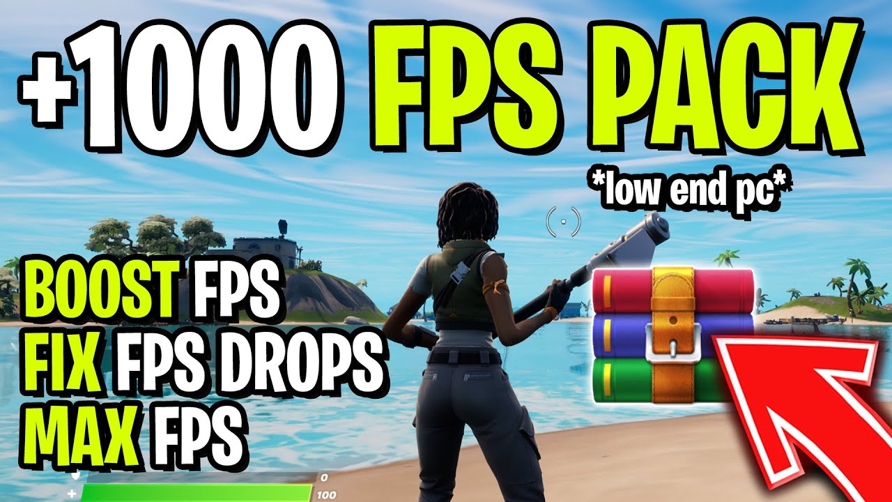 Fortnite Chapter 3 +1000 FPS BOOST PACK - Increase GAMING Performance! -  YouTube