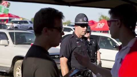Video: Tailgating attendee gives account at Indian Center