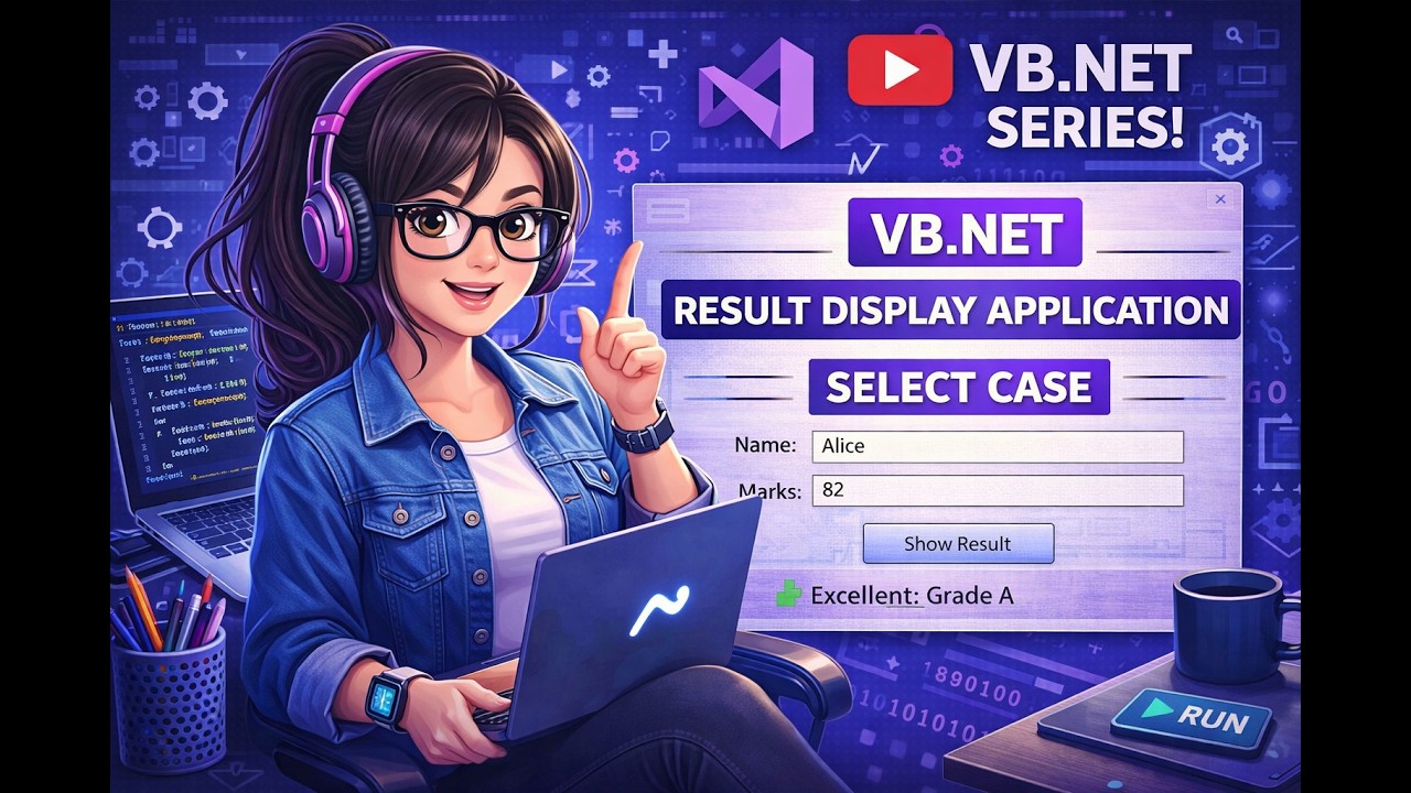Build a Result Display Application with Select Case
