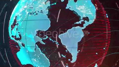 Animated Rotating Earth | Motion Graphics - Envato elements