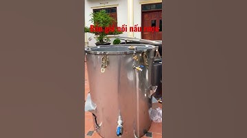 Báo giá nồi nấu rượu - nồi hơi nấu rượu bằng bảy Sđt 0976713638 #shorts