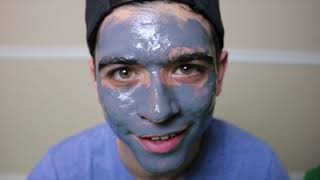 READING INSTAGRAM DMS WHILE DOING HELL PORE FACE MASK