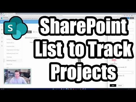 How to Use a SharePoint List to Manage Your Projects | 2023 Microsoft Tutorial