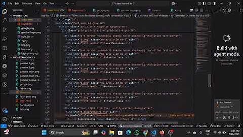 tutorial membuat landing page menggunakan tailwind - part 2
