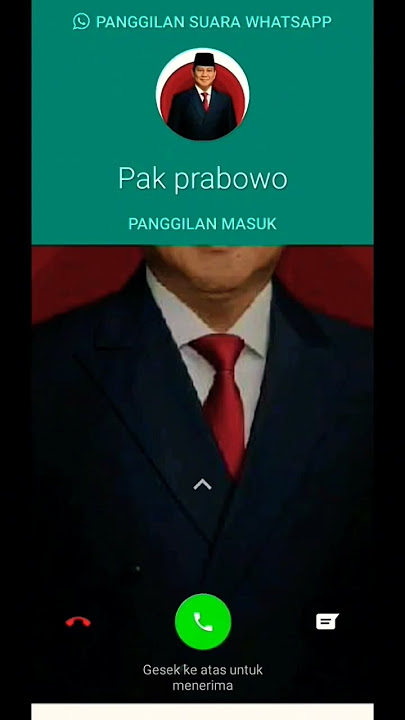Telfon dari Pak Prabowo #trending #gemoy #prabowo #satuputaran #pilpres2024