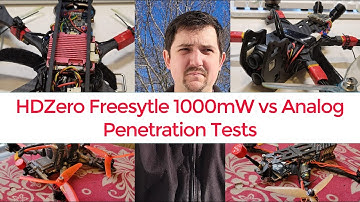 HDZero vs Analog Penetration Tests - Introduction & Test Setup