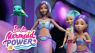 Learning To Be A Mermaid! | Barbie Mermaid Power | Movie Clip