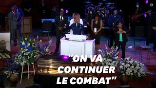 Al Sharpton rend hommage à George Floyd dans un poignant discours