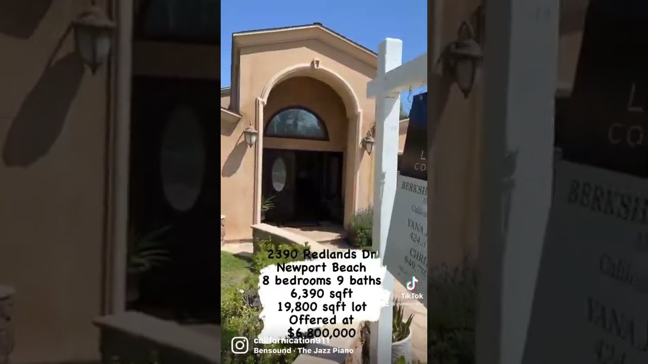 [$6 800 000] Newport Beach | Luxury | Swimming pool | Large lot