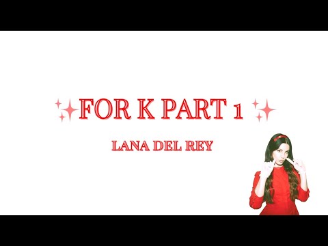 Video For K Part 1