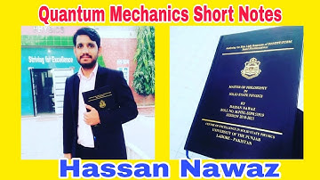 Quantum Mechanics - Basic Short Notes | Part-1