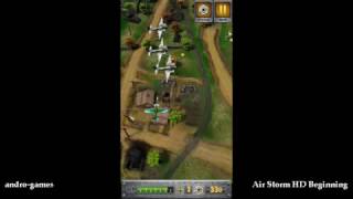 Air Storm HD Beginning (by AJD Project) - arcade game for android - gameplay. screenshot 2