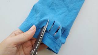 Diy Sleeve Hack No Sewing Machine Required