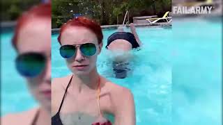 FOOLS IN POOLS Funny Pool Fails   FailArmy