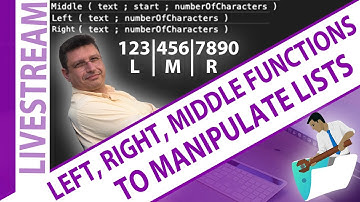 FileMaker - Left, Right, Middle Functions to Manipulate Lists - With Nick Hunter