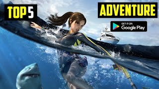Top 5 Best ADVENTURE Games for ANDROID 2022 | High Graphics (Online/Offline) screenshot 2