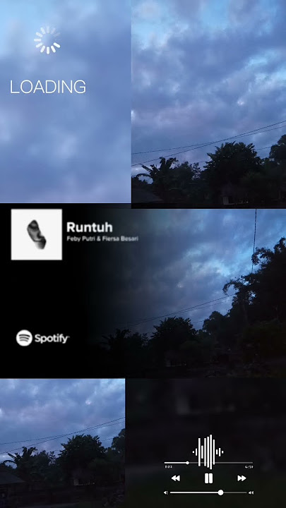 Runtuh Lirik Story - Feby Putri Ft Fiersa Bessari #storywa #febyputri #fiersabesari #aestheticstatus