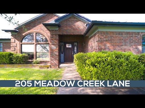 205 Meadow Creek Lane, Burleson, TX home video tour